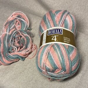 1skein Berella Worsted Weight Yarn.
